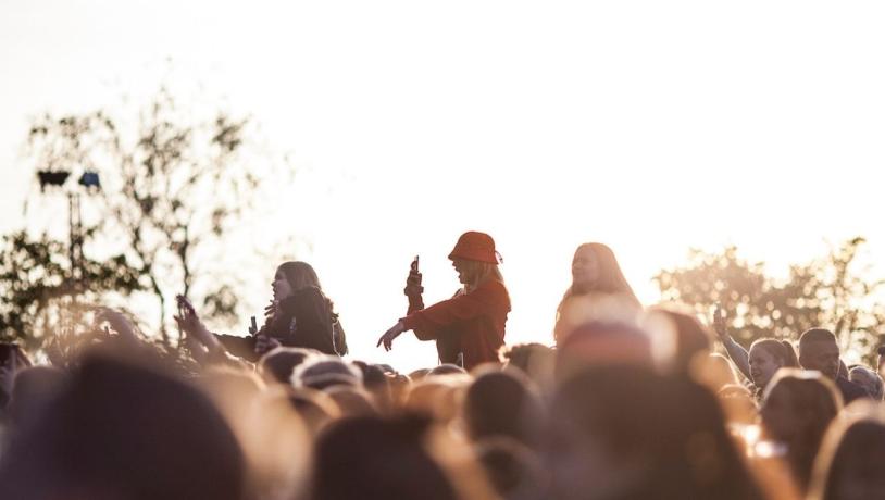 Jelling Musikfestival stemning